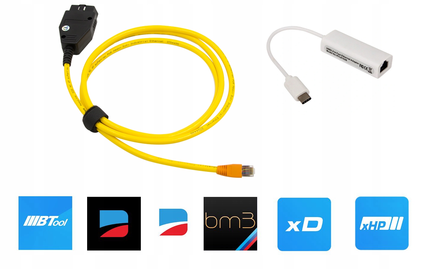 

Kabel Enet do Bmw BimmerCode BimmerLink BimmerTool