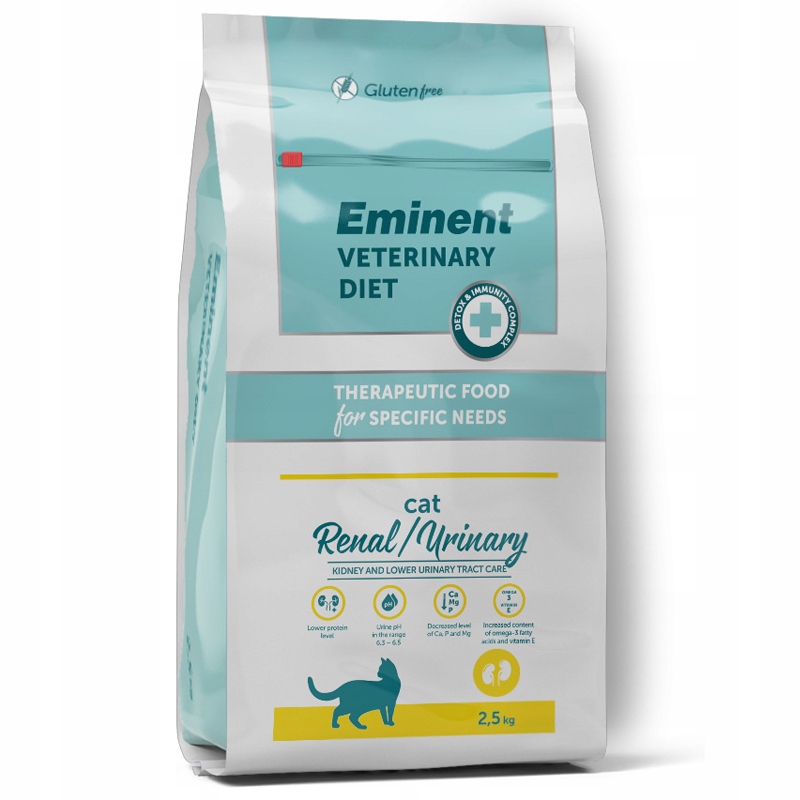 Levně Krmivo pro kočky Eminent Vet Diet Cat Renal/Urinary 2,5 kg