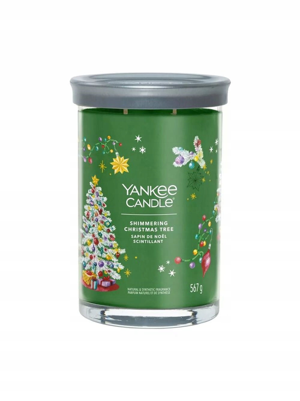 Yankee Candle Shimmering Christmas Tree Svíčka se dvěma knoty