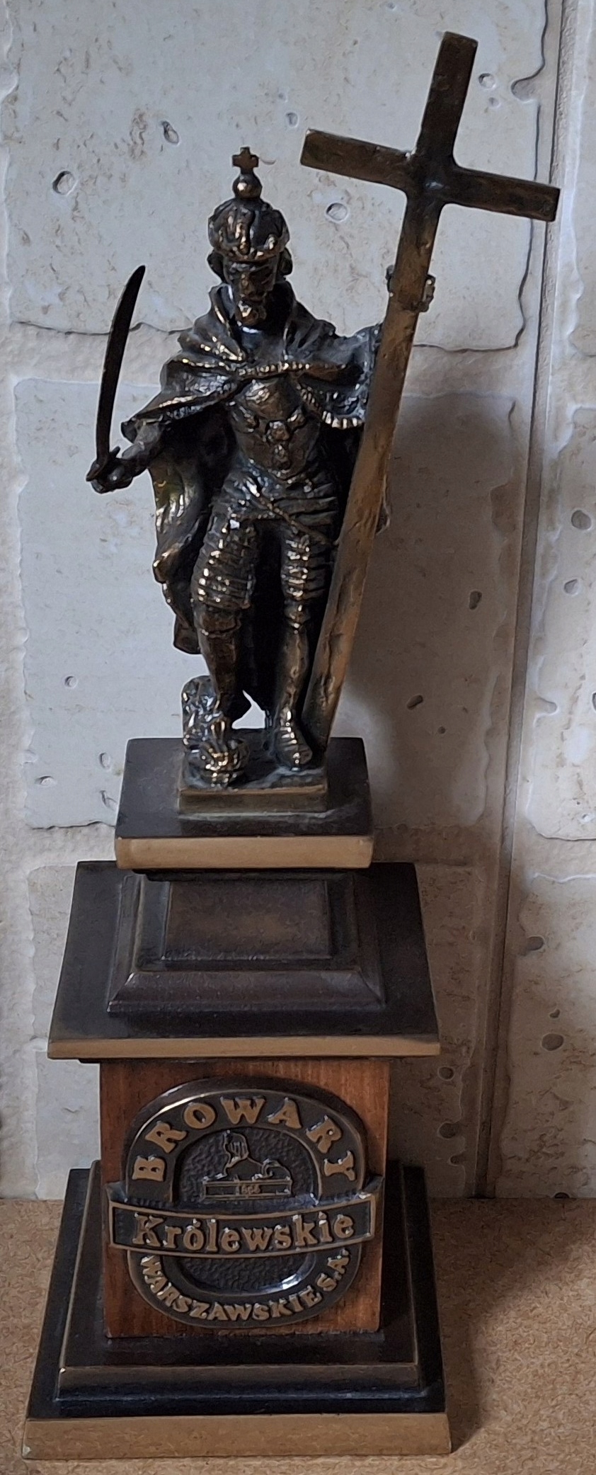 KRÓLEWSKIE BROWARY WARSZAWSKIE S.A. - KOLUMNA ZYGMUNTA- STATUETKA