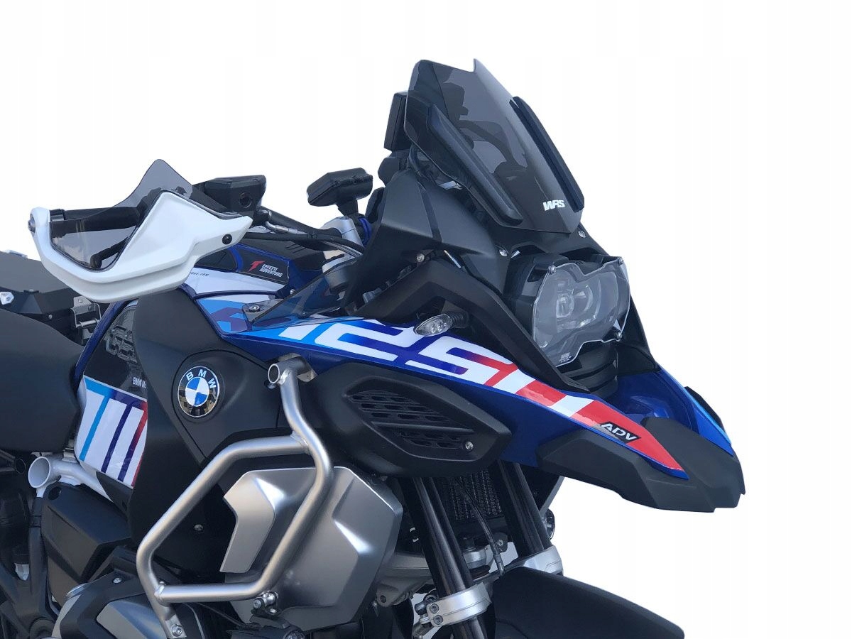 Motocyklové Plexi Wrs Rallye Bmw R1250GS Dark Smoke (tmavý Dym)
