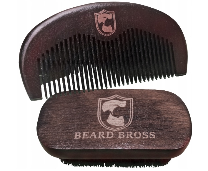 

Zestaw do Brody Beard Bross Szczotka i Grzebień