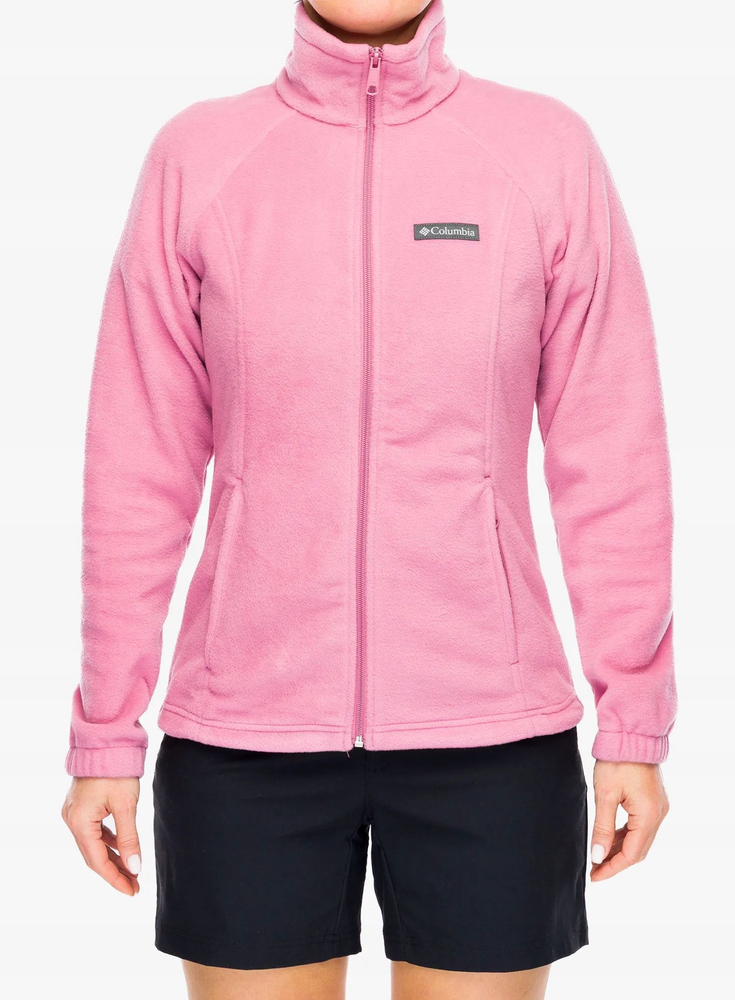 Mikina bez kapuce Columbia Benton Springs Fz růžová, velikost Xs
