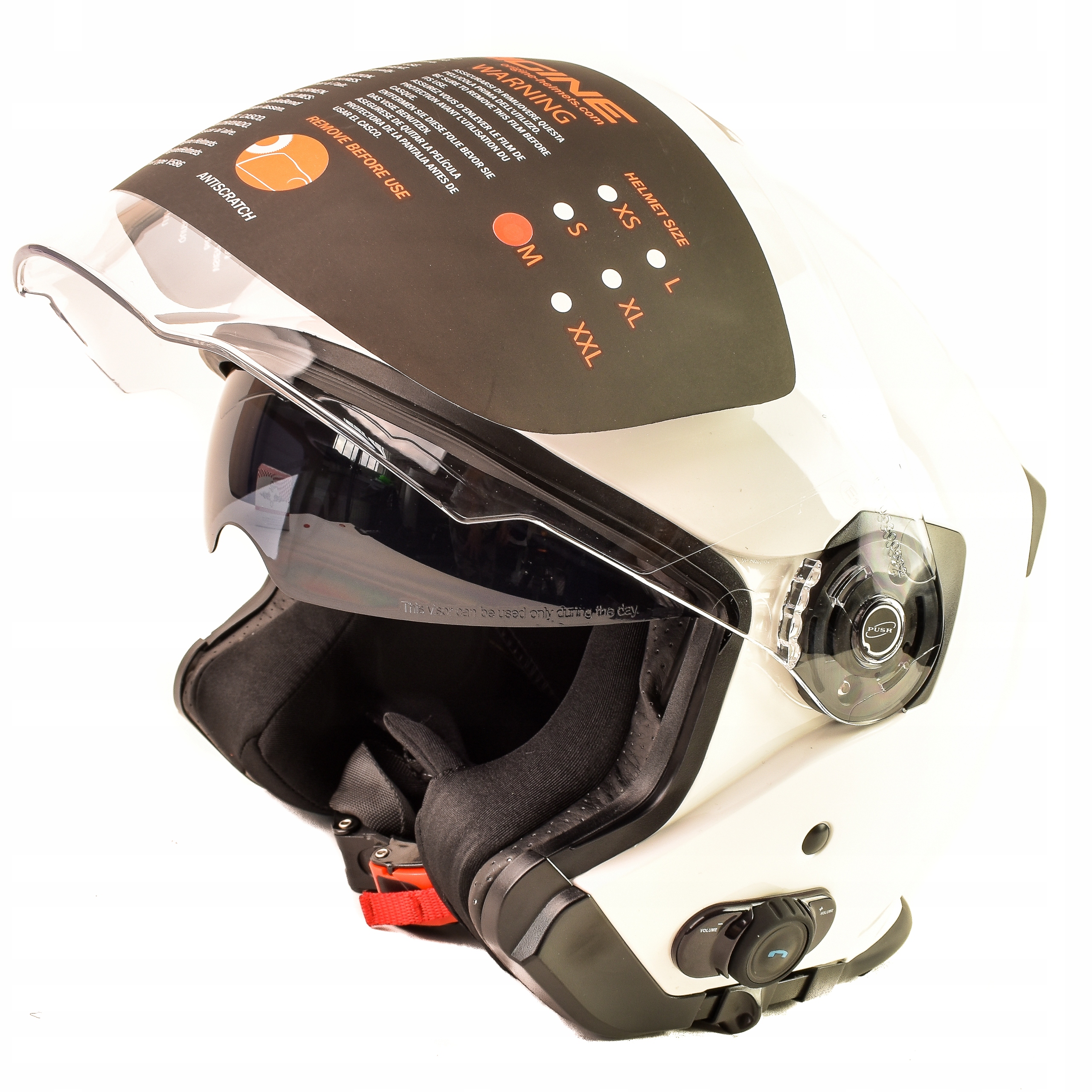 

Origine Kask Motocyklowy Otwarty Palio Bluetooth M