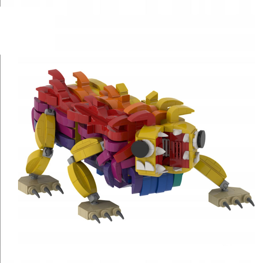 FIGURKA POPPY PLAYTIME CHAPTER 4 KLOCKI ZABAWKA ZESTAW - Yarnaby 738SZT.