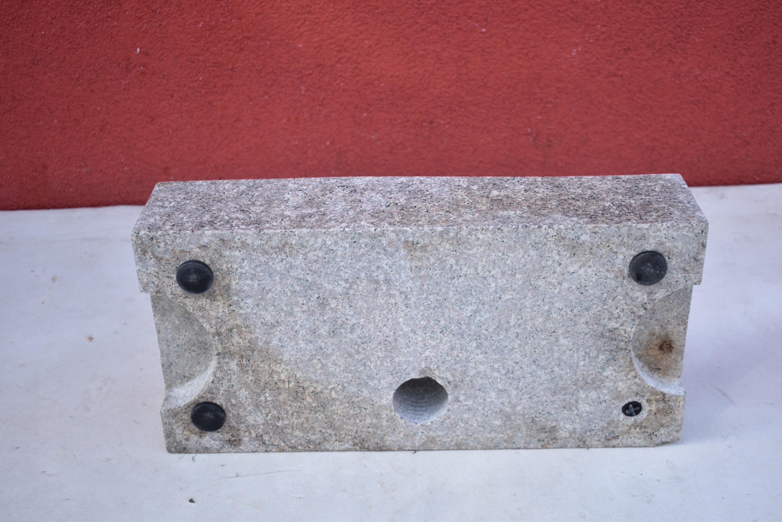 Podstawa granitowa PROSTOKĄT pod parasol ogrodowy Średnica 38 cm