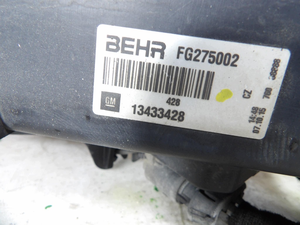 OPEL INSIGNIA A LIFT 2.0CDTI vrtuľa chladiča 13433428