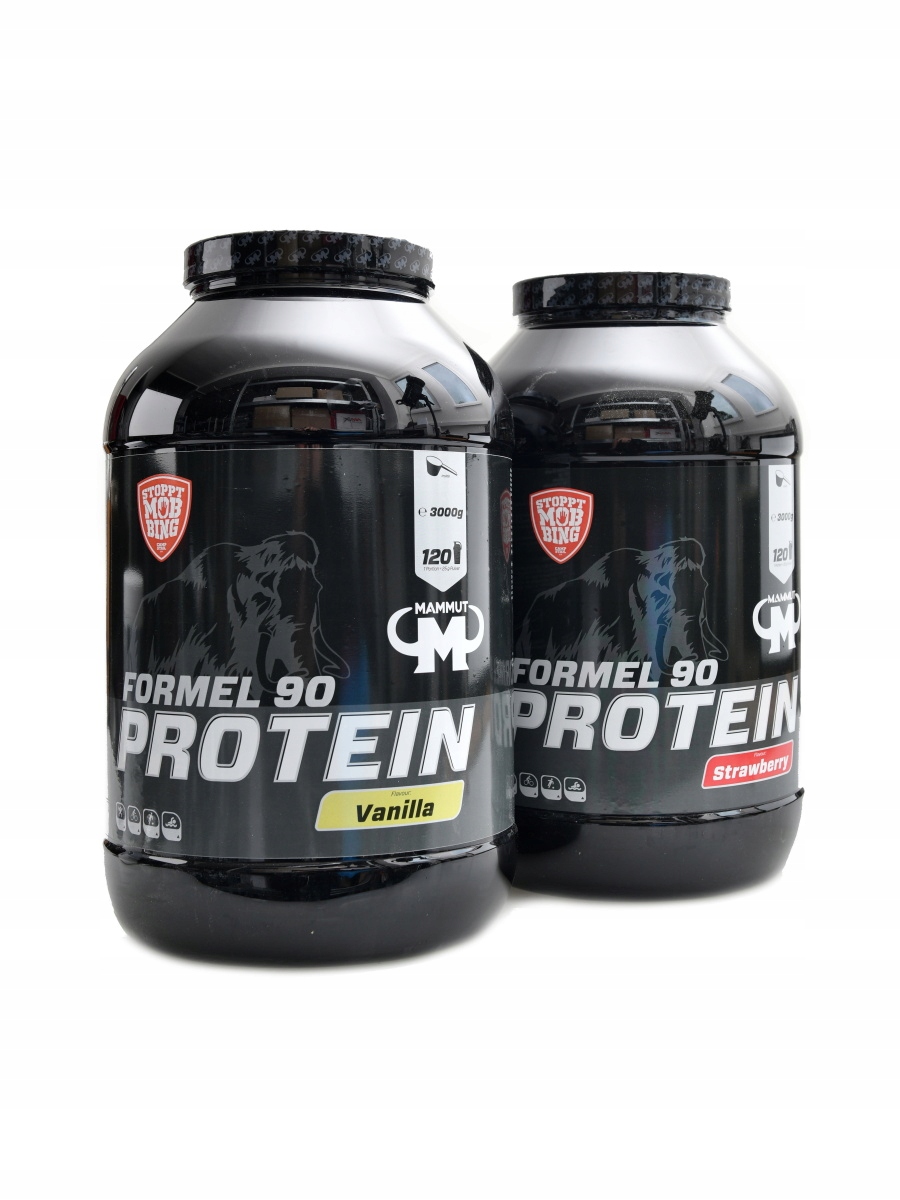 Formel 90 protein 2 x 3000 g Mammut nutrition jahoda Duopack