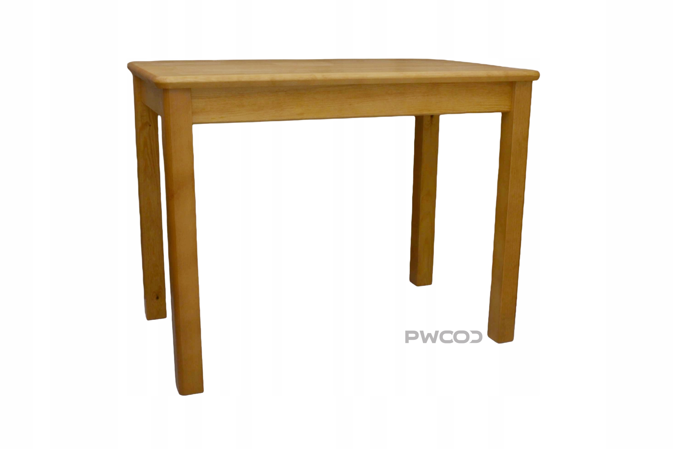 Dřevěný Stůl z borovice, barva olše 100 x 70 cm