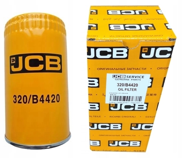 

Filtr Oleju Silnikowego Jcb 3CX 320/B4420 Oryginał