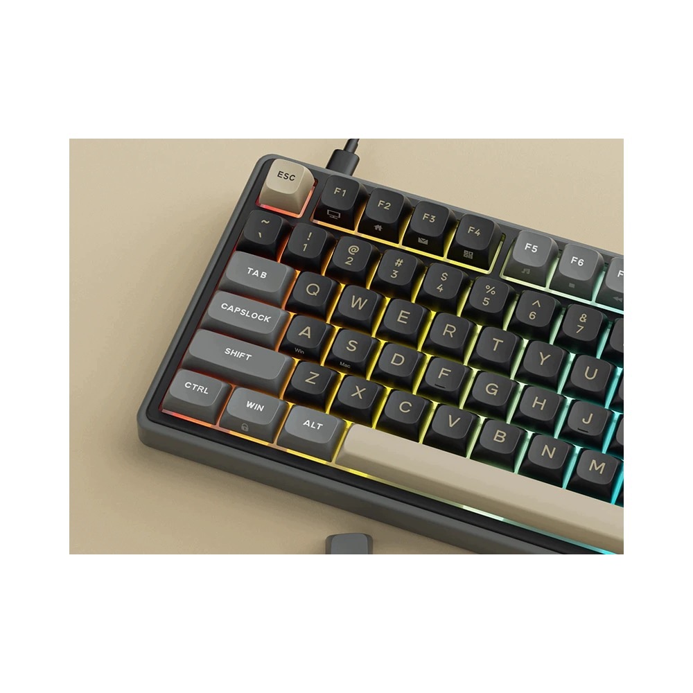ROYAL KLUDGE RK R98Pro Phantom Gaming Keyboard Beige switch — 3