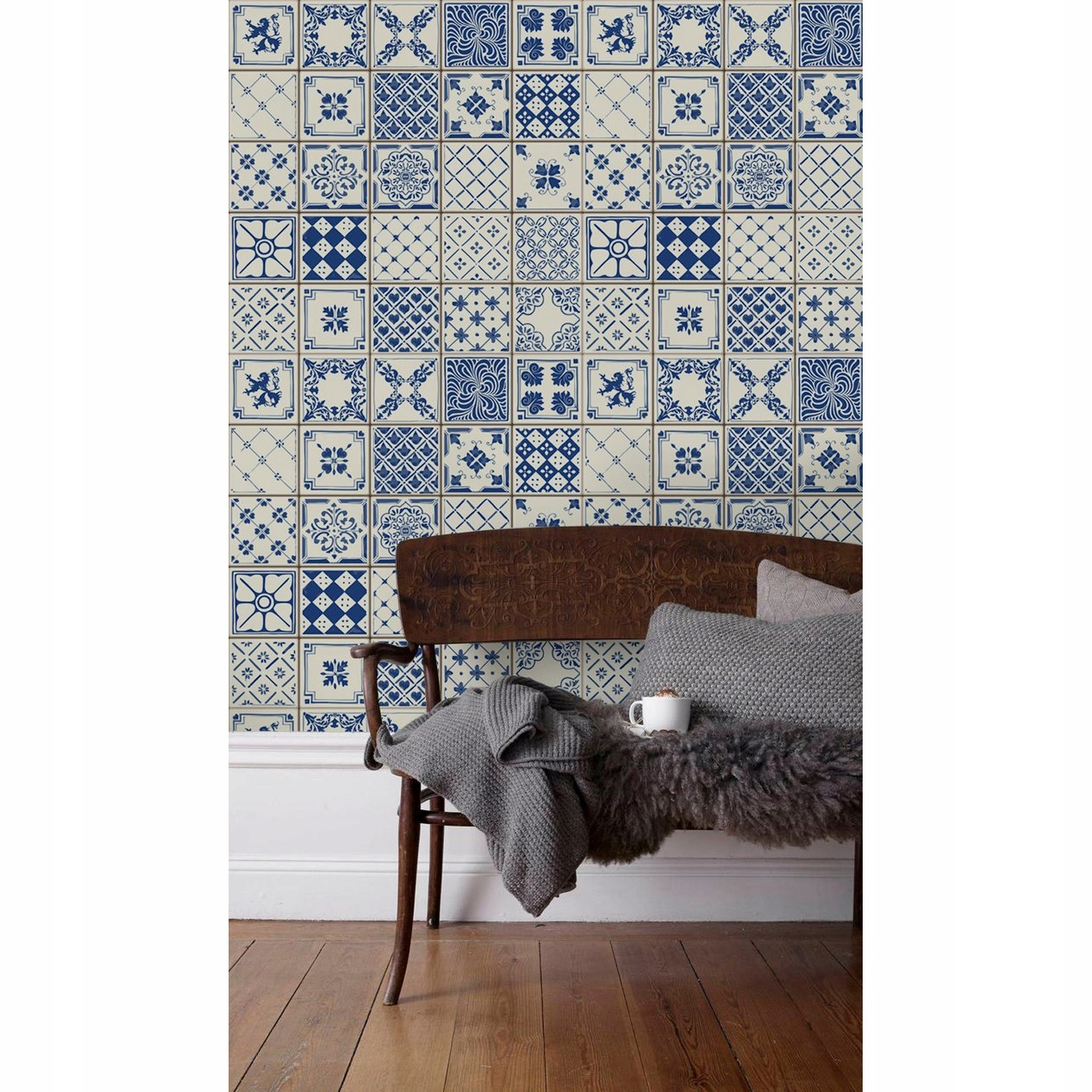 

Flizelinowa fototapeta Wzór azulejos 208x146 +klej