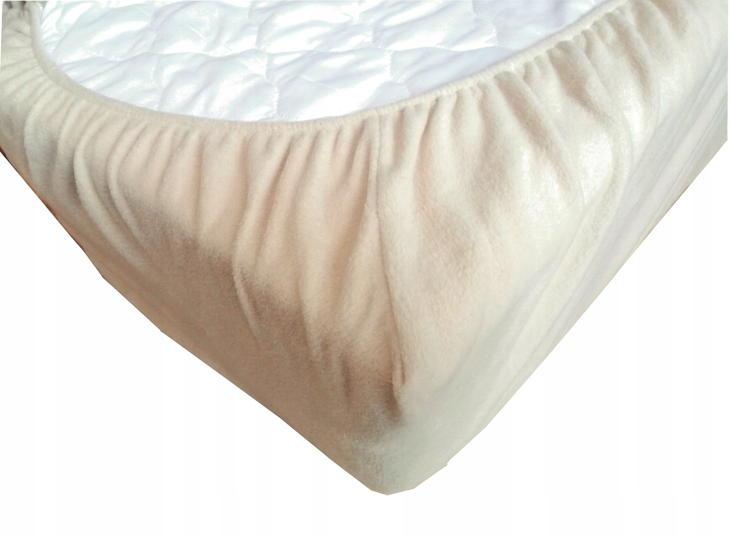 Prostěradlo 80x200 Polarové S Gumičkou Polaru Fleece ecru