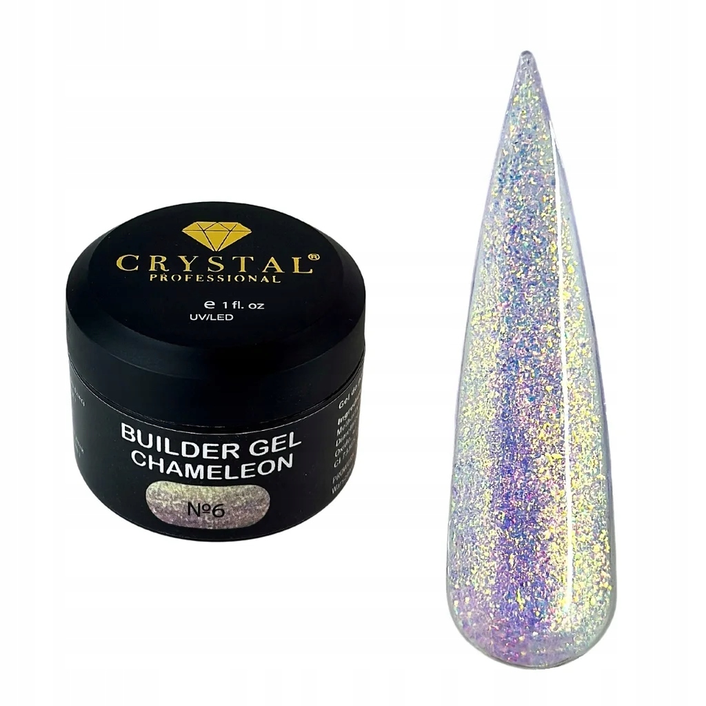 Builder Gel Chameleon #6 30ml Crystal Professional stavební gel