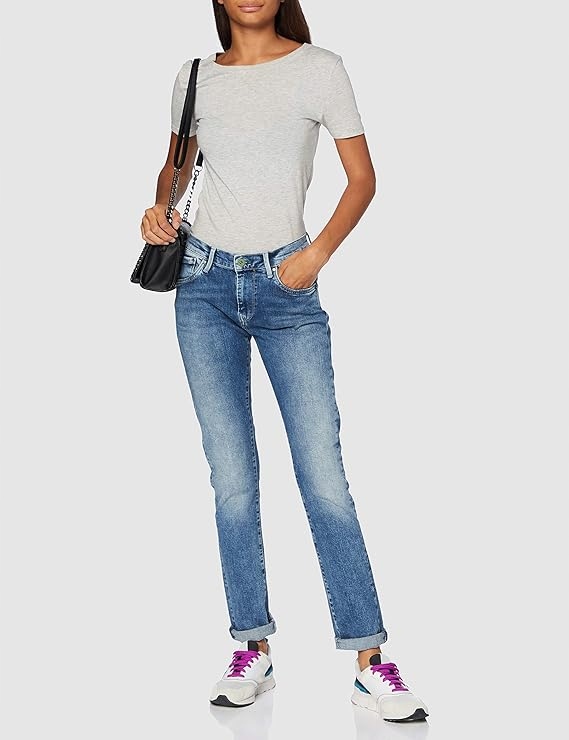 Pepe Jeans Modré Džíny S Oděrkami (25/32)
