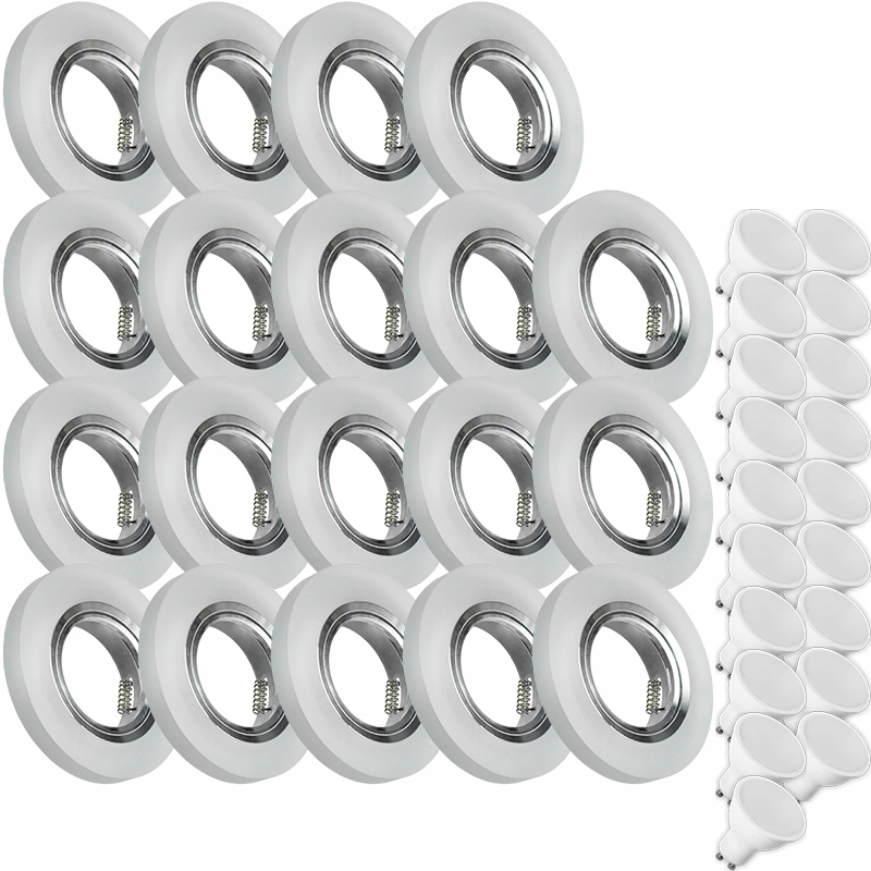 19X Skleněná Lampička Moderní Kulaté Svítidlo Silné Sklo 7W Led Žárovka