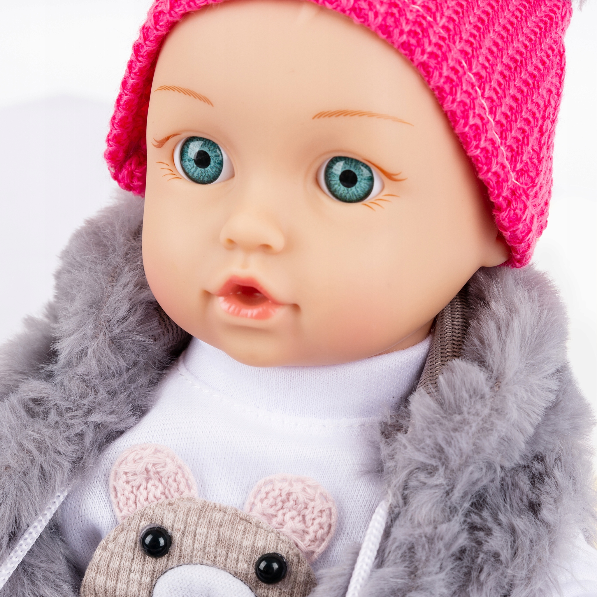 LALKA INTERAKTYWNA BOBAS KINDERPLAY MÓWI ŚMIEJE SIĘ PŁACZE UBRANKA Kod producenta KP4840N