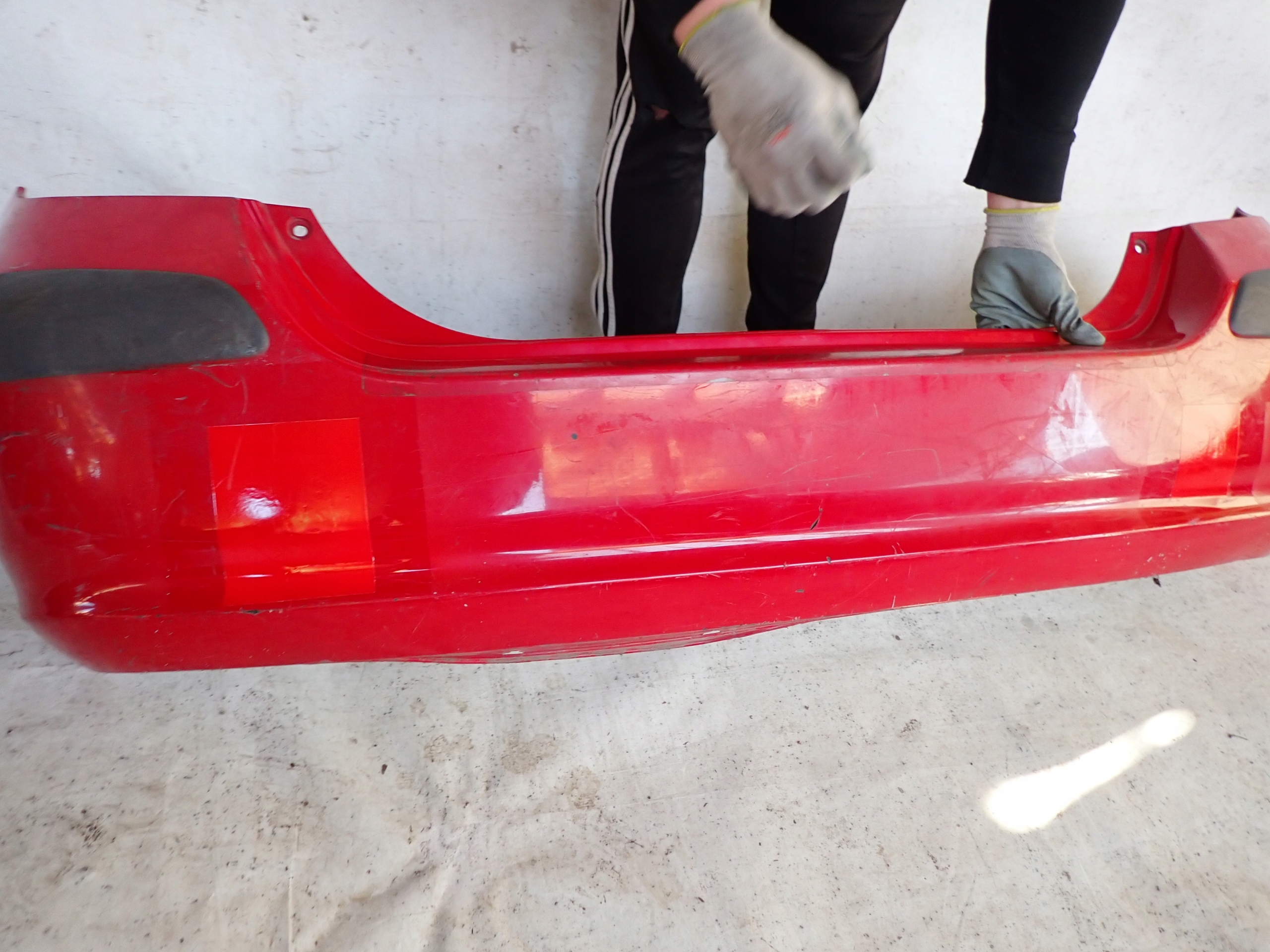 HONDA JAZZ II 02- bumper rear part rear