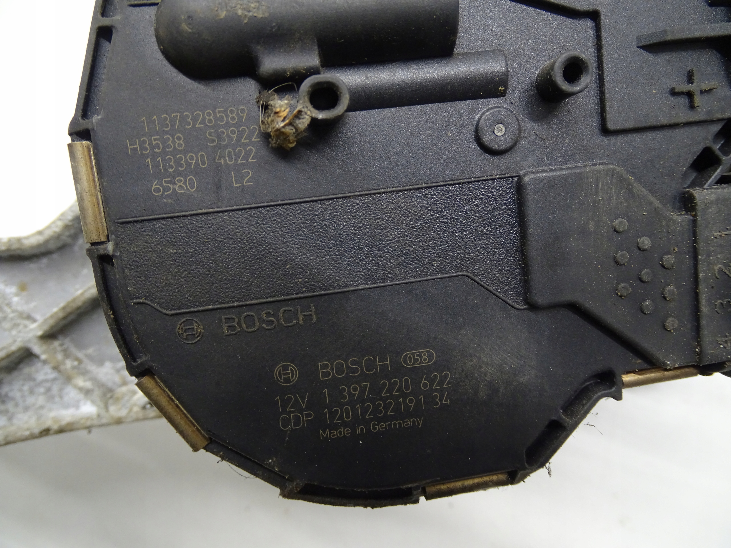 wiper mechanism windows front front VW TOUAREG II 7P 7P0955024