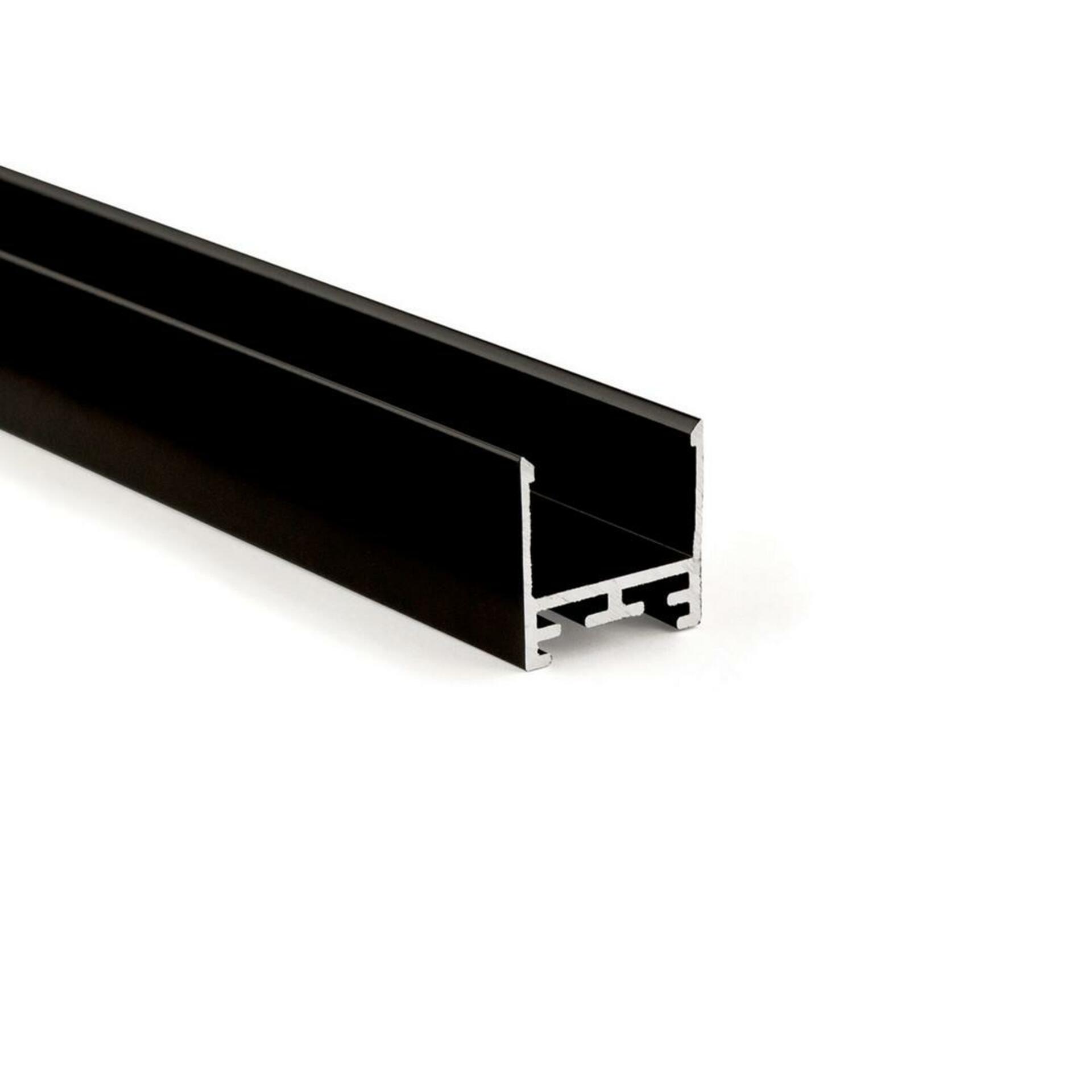 Light Impressions Deko-Light Combo Klick profil 25 čierna, 2m 970846