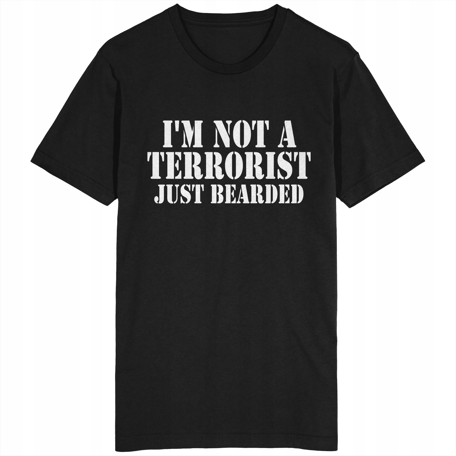 

I'm Not A Terrorist Koszulka Brodacz Barber Broda