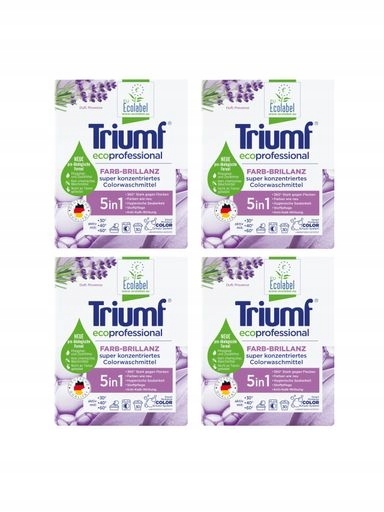 Levně Prášek na praní Triumf Color 4 x 1,8 kg