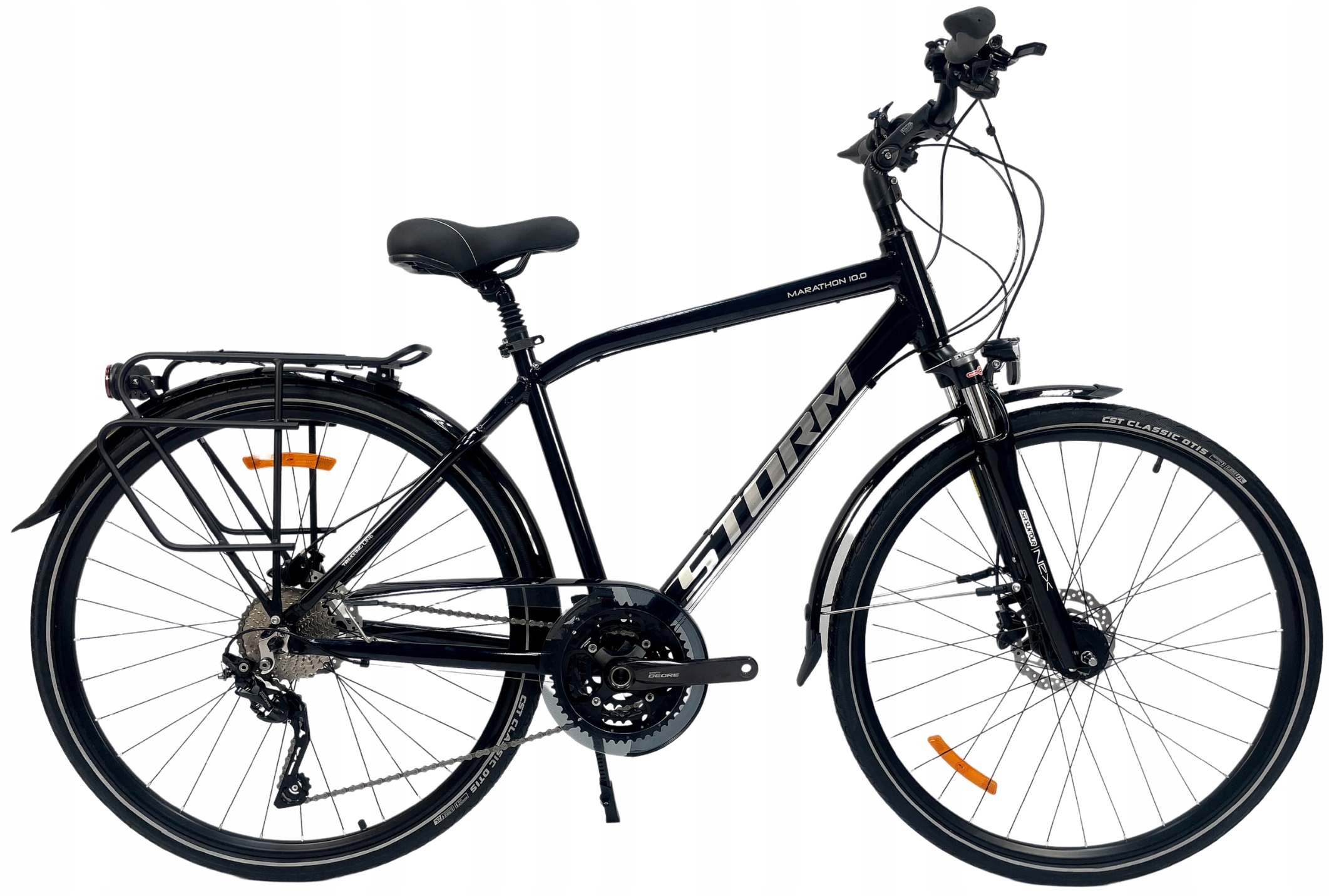 Rower Trekkingowy Storm Marathon 10.0 męski 19 28 czarny 2025