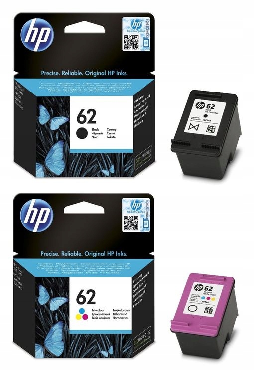 Komplet Hp 62 C2P04A C2P06A/ Černý Barva 5540