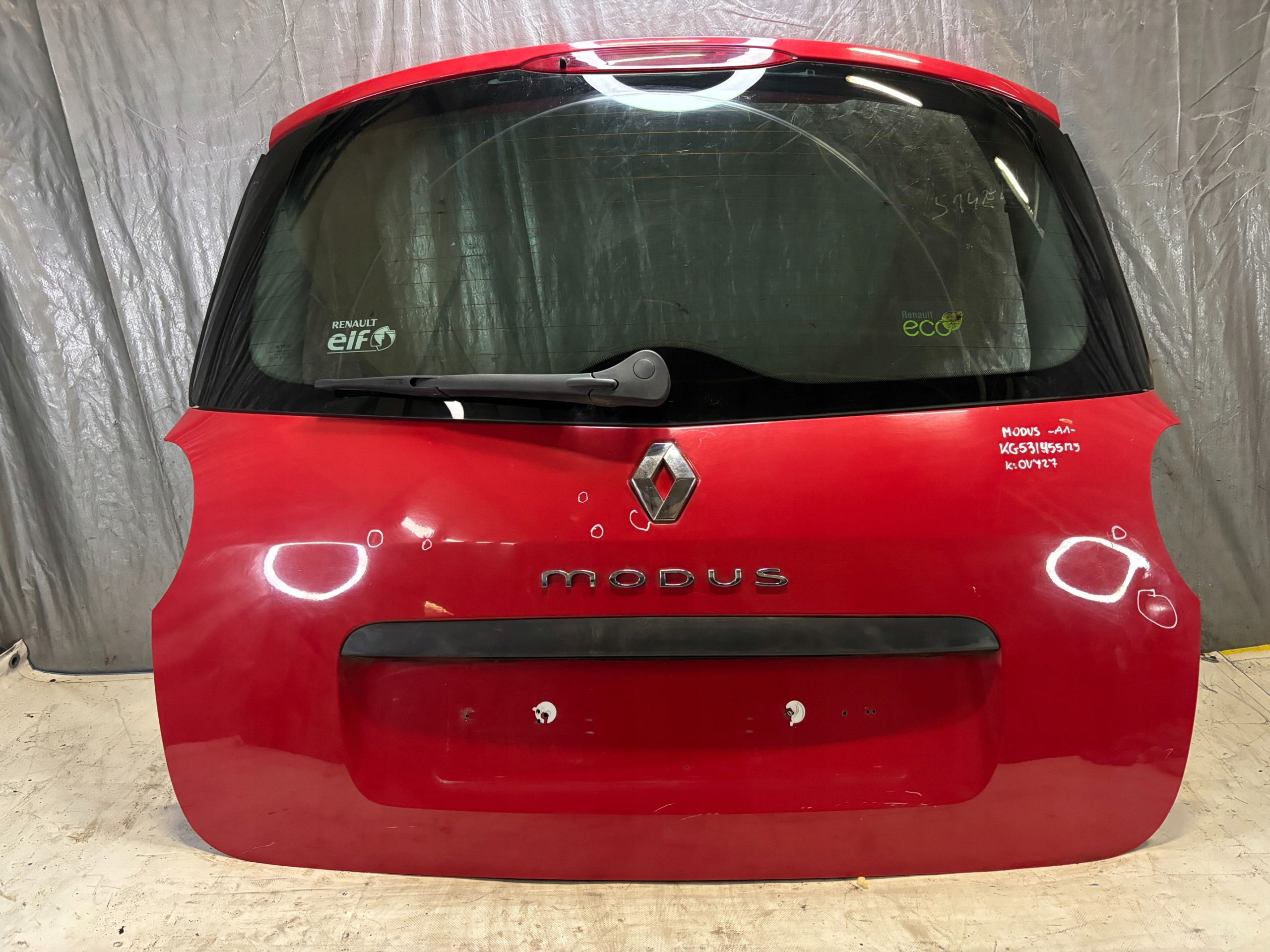 trunk door boot Renault Modus k: OV727