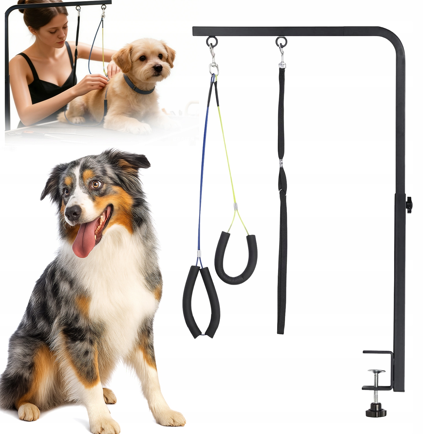 Levně Držák Na Stříhání Psa, Nastavitelný Groomerský Stojan