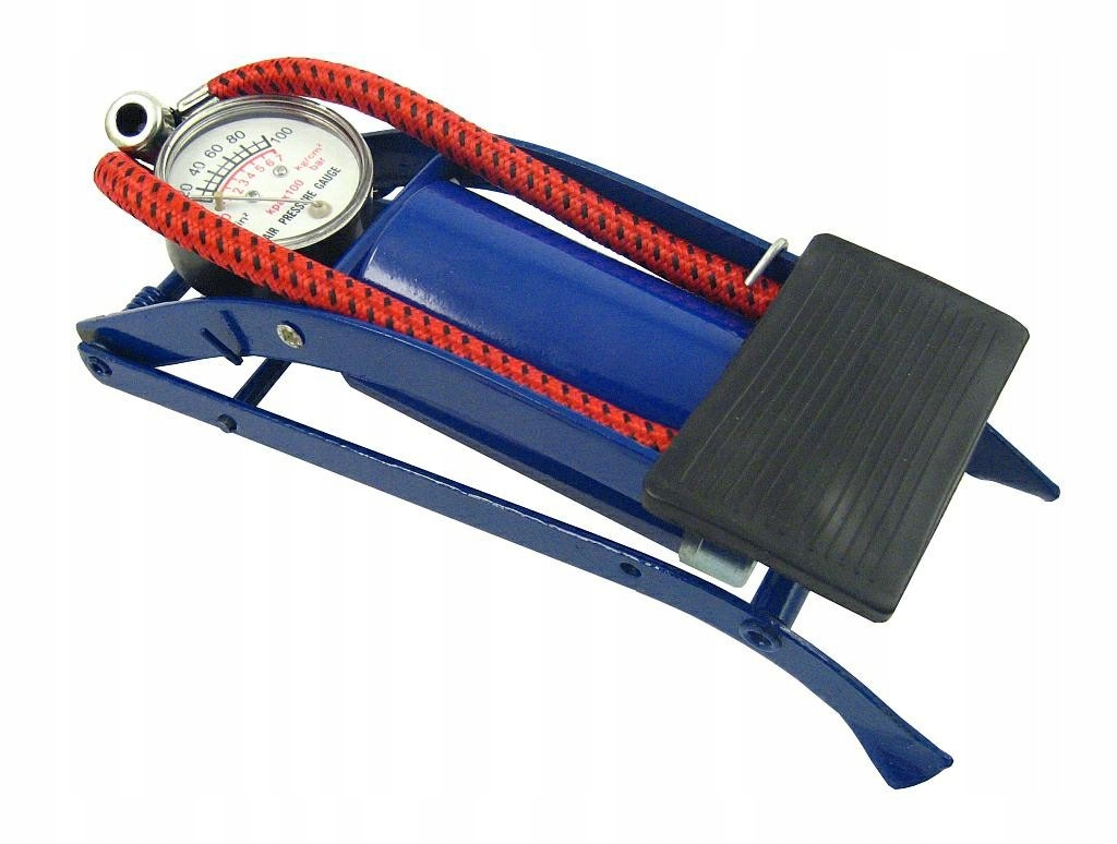 

Pompka Nożna Samochodowa Rower Materac Manometr