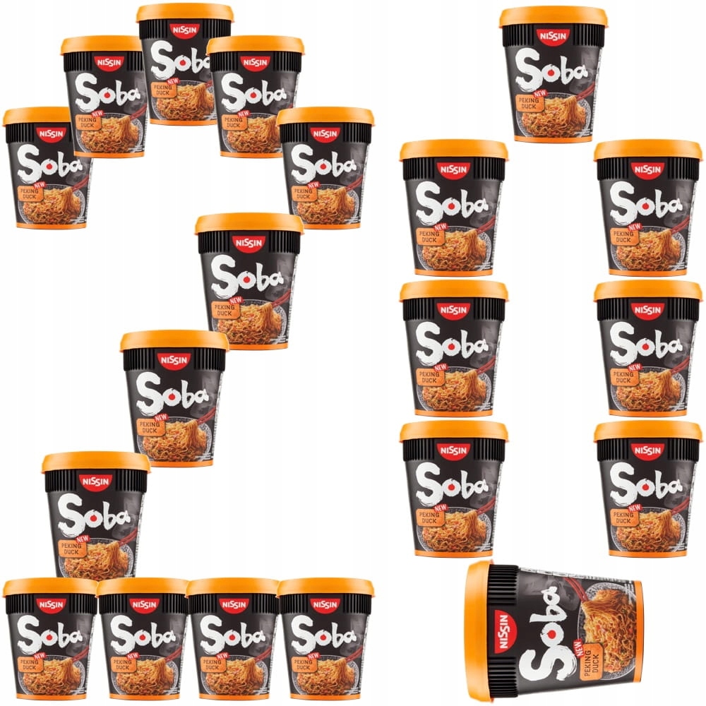 Levně 20x Blesková polévka Těstoviny Instant Pekingská Kachna Soba 87g Nissin