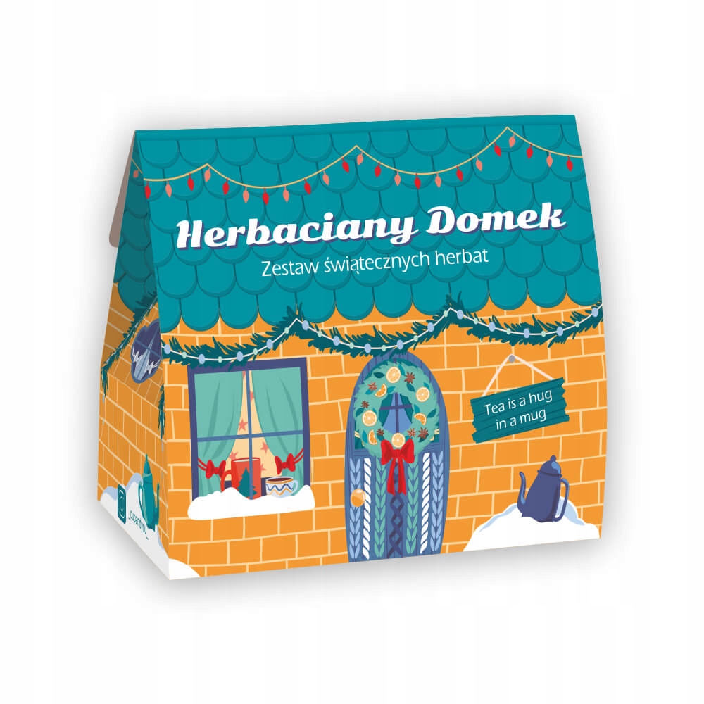 

Domek z herbacianymi saszetkami dla przyjaciela