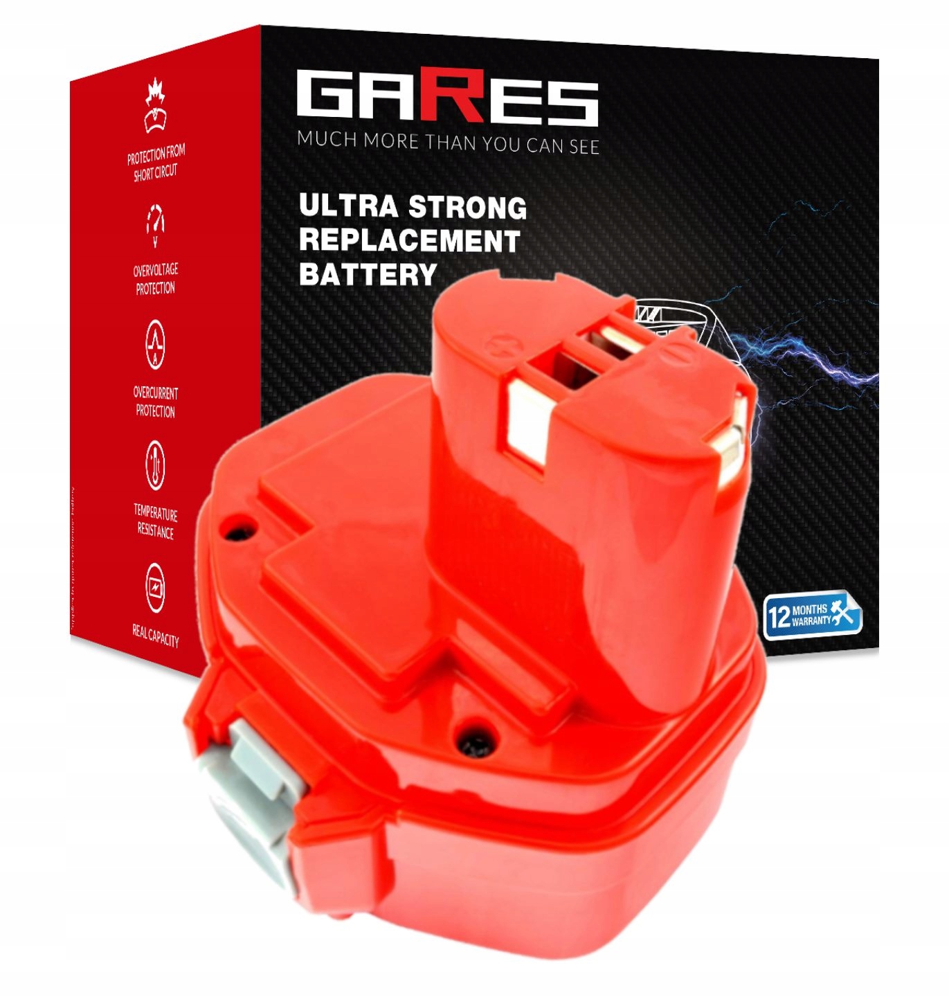 Baterie Akumulátor pro Makita BMR100 6333D 6933FD 14,4V 3Ah