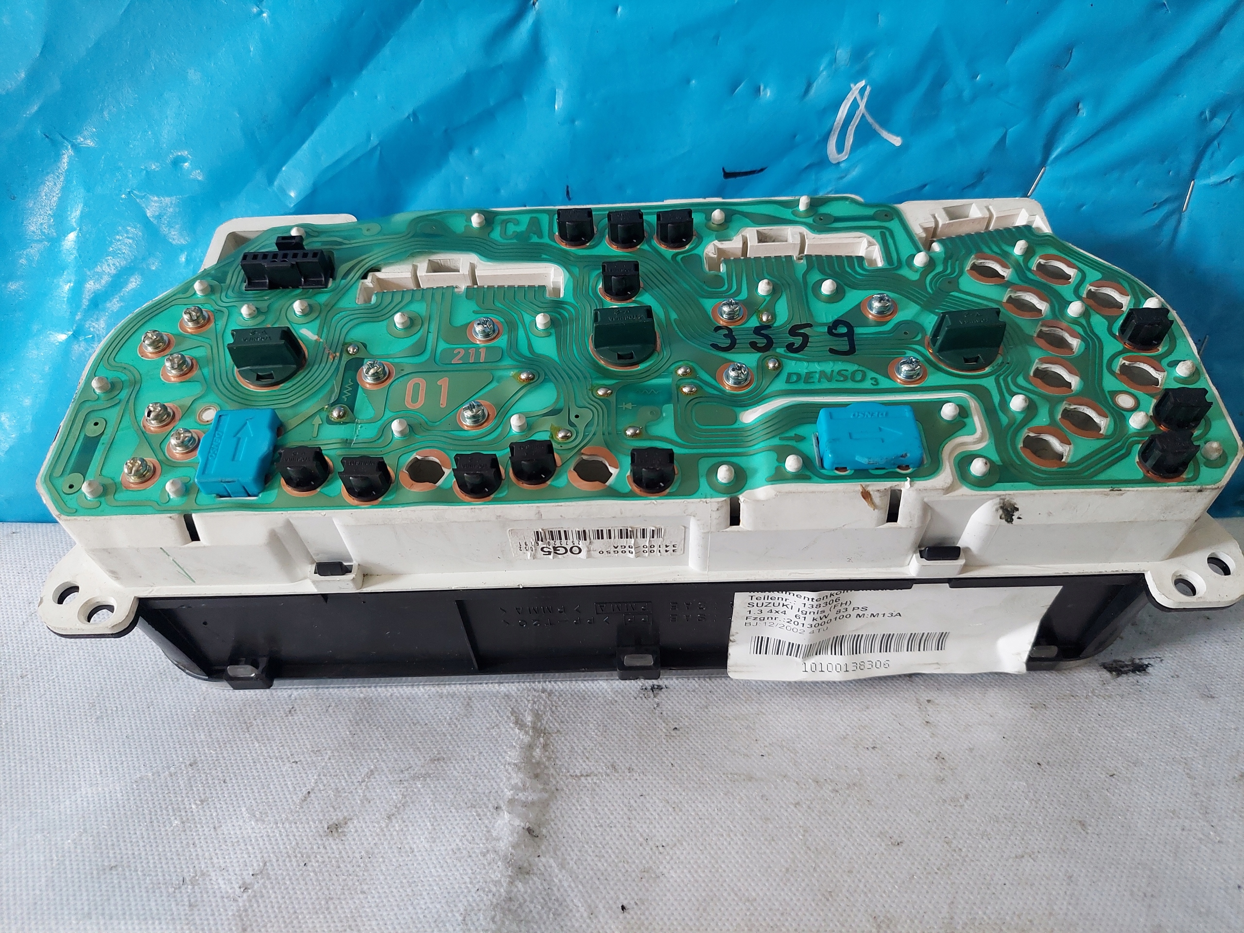 dials clock SUZUKI IGNIS 1.3 16V 34100-80G50
