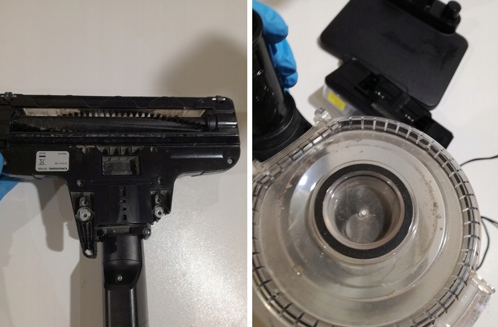 GRUNDIG VCP 5030 akumulatorowy odkurzacz pionowy Cechy dodatkowe Montaż naścienny / rzutowanie na sufit