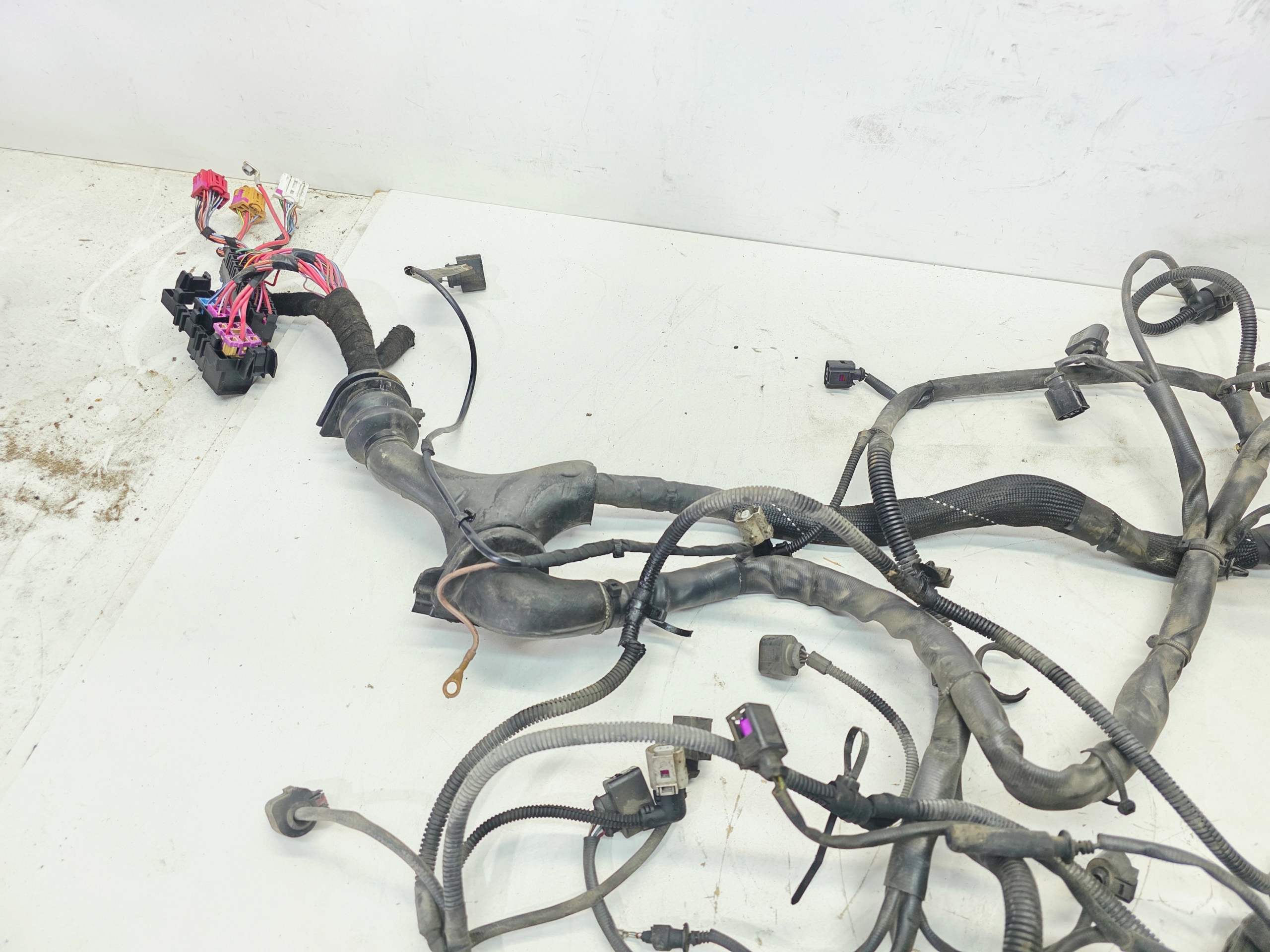 bundle motor wiring AUDI A6 C6 LIFT 3.0 TDI CDY 4F1971072PD