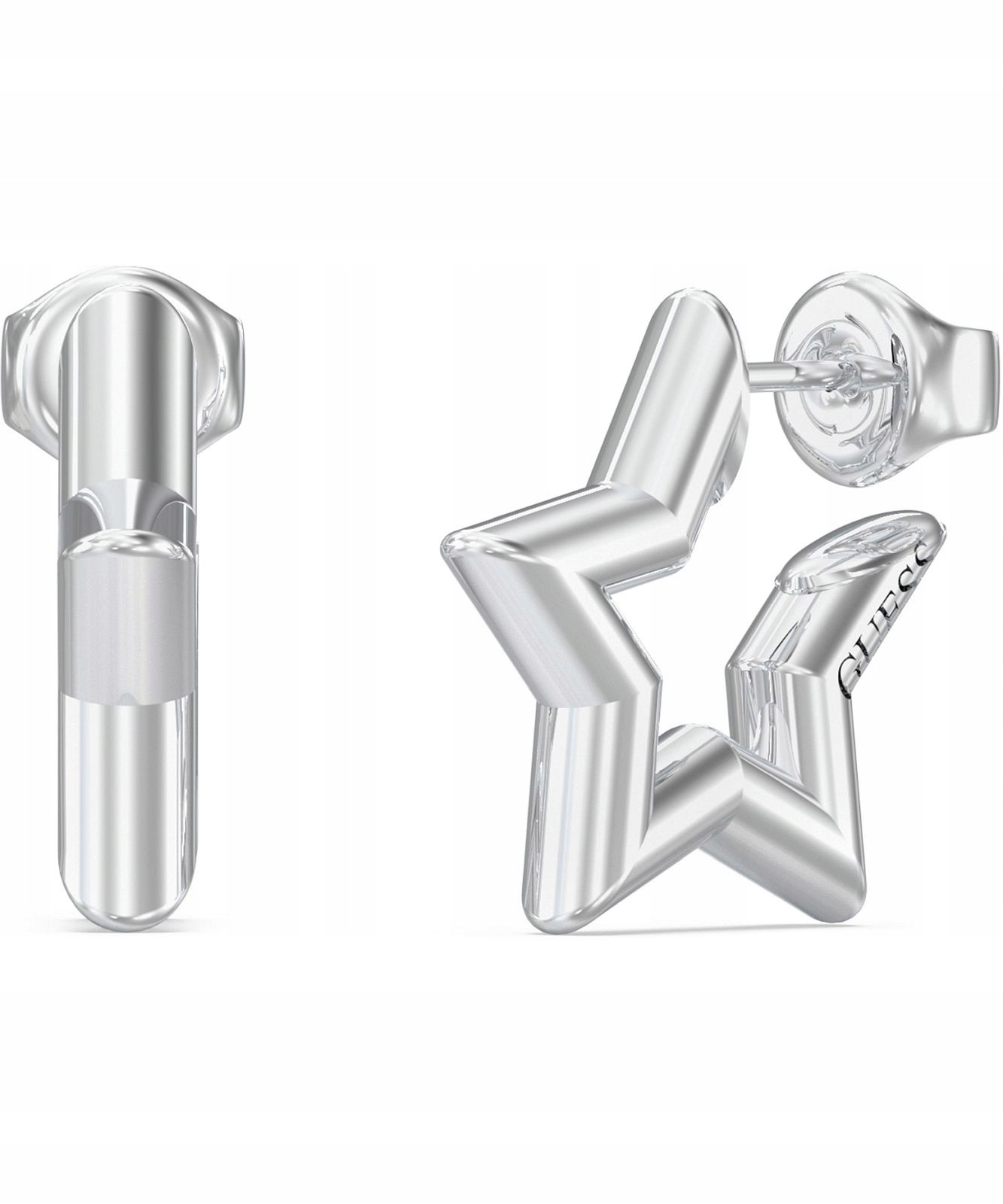 Náušnice Guess Iconique Silver