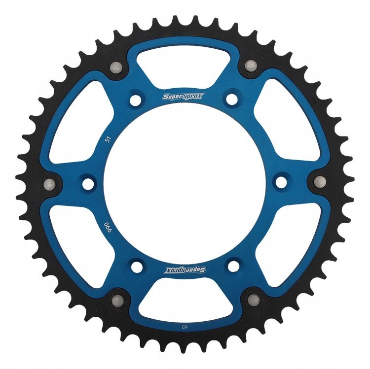 Rozeta Supersprox Stealth RST-990:51-BLU modrá 51 zubov, 520 RST-990:51-BLU