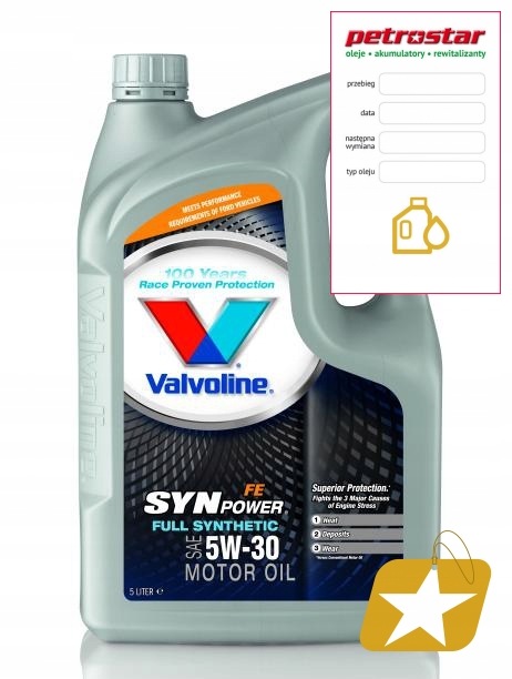 Valvoline Synpower Fe 5V30 5 L
