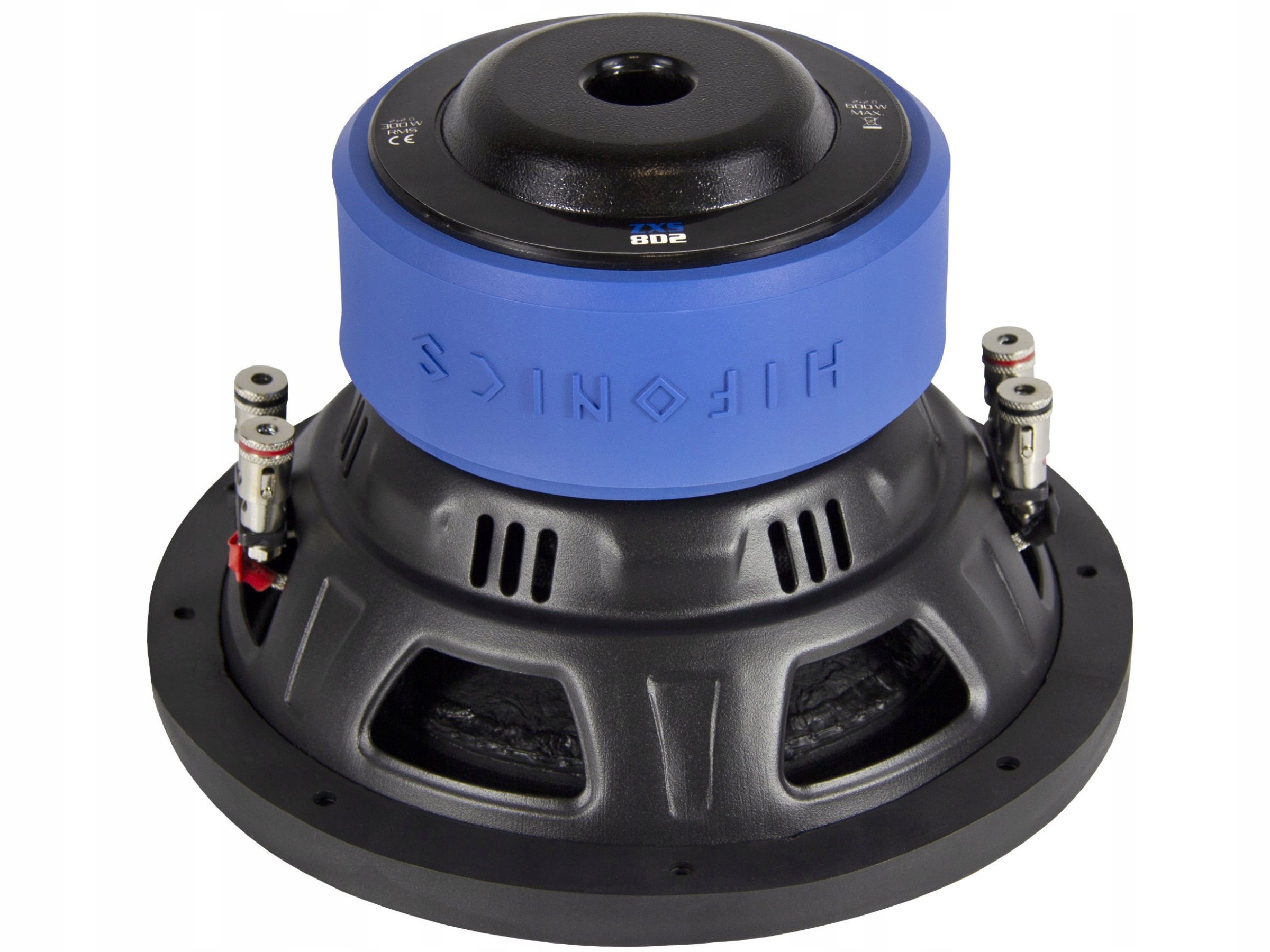 HiFonics ZXS8D2 Auto Subwoofer 20cm 8 palcov 300/600W Rms/max 2x2 Ohm