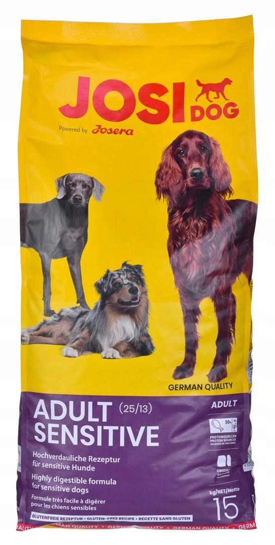 Levně JosiDog Josera Adult Sensitive 15 kg
