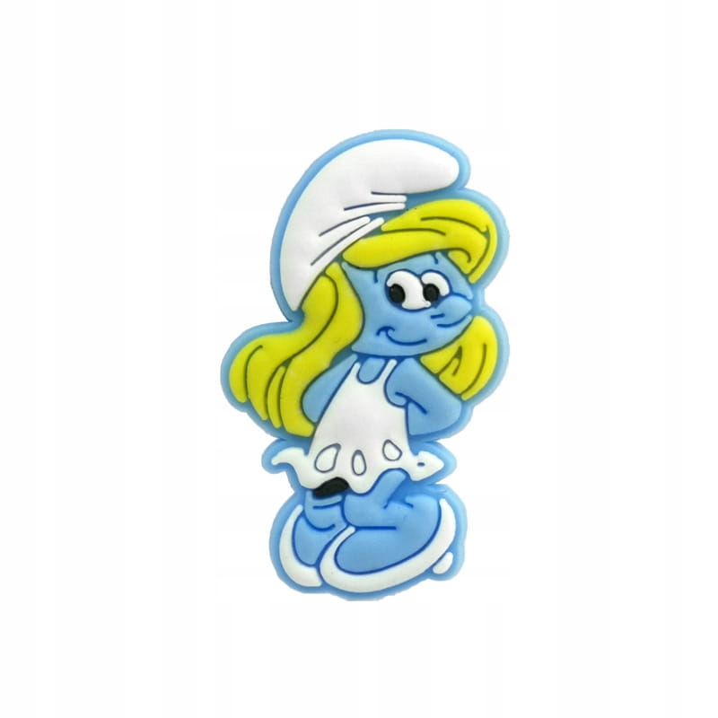 

Smerfetka przypinka do crocs, kroksy, ozdoba