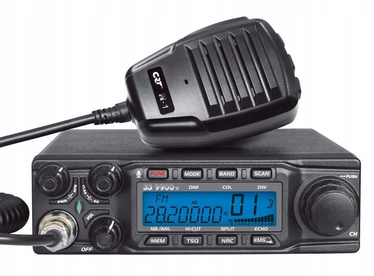Crt SS9900V Nové rádio 10 m 80 W Am Fm Ssb Cw Vox Nrc Dtmf