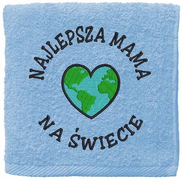 

Na Dzień Matki dla Mamy Ręcznik Imię Haft