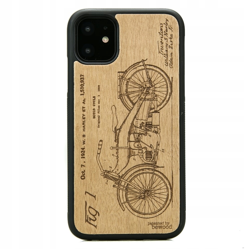 Etui Bewood do iPhone 11 Harley Patent Aniegre