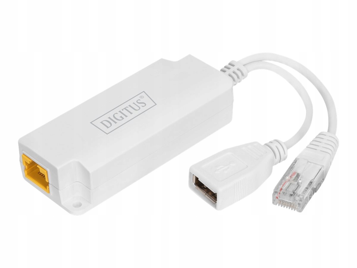Digitus Usb-a Splitter PoE 5V 2,5A DN-95208 do Zasilania Urządzeń