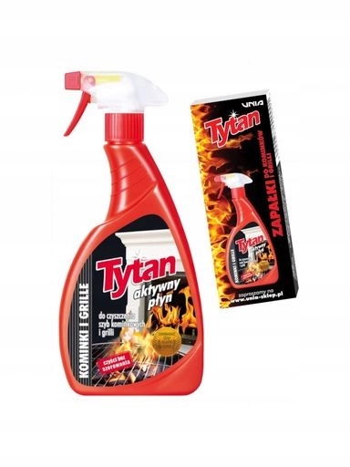 Levně 5 X Čisticí Prostředek Na Gril Krbů Titan Zápalky