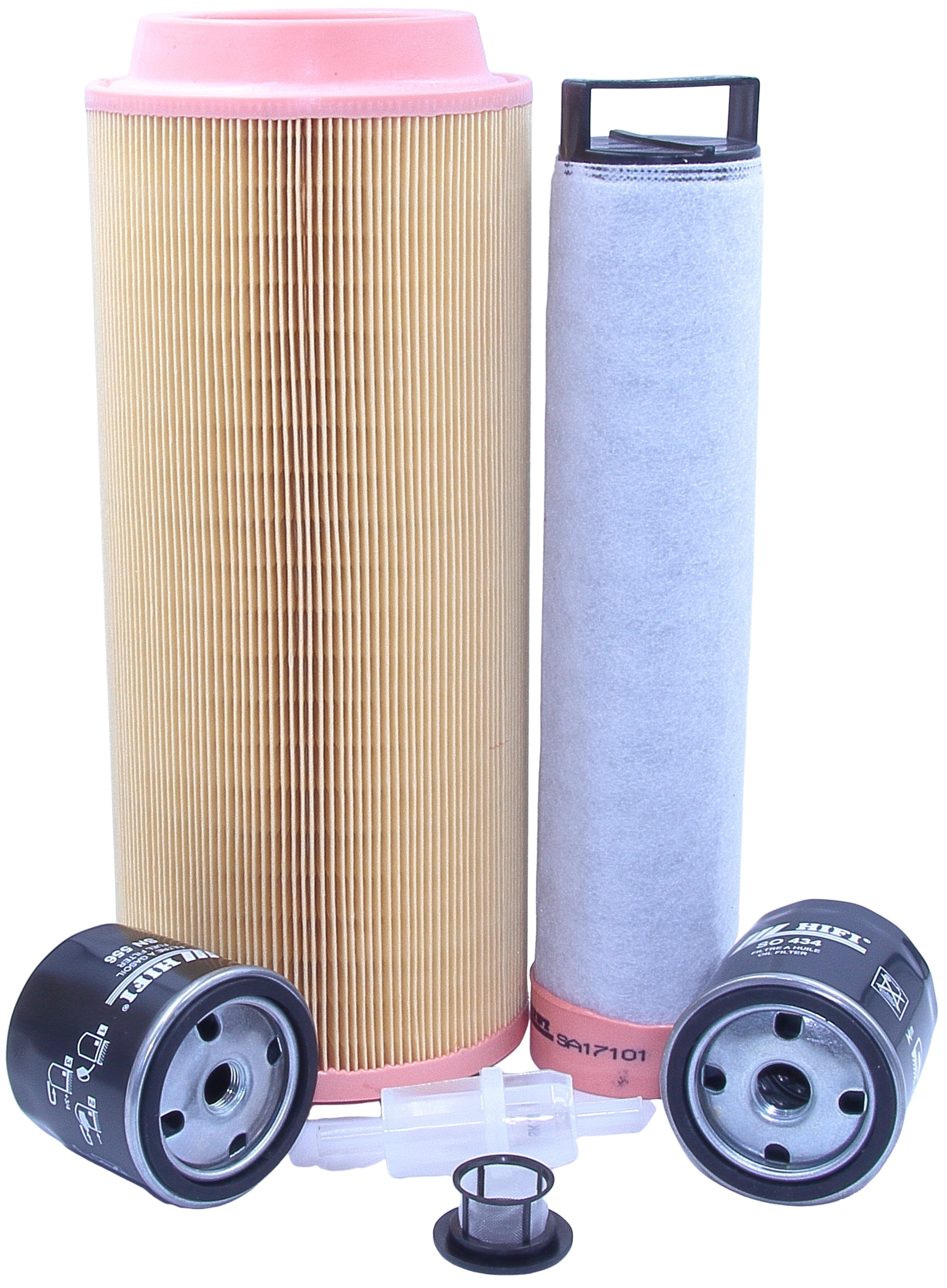 Filtry Terex TL80 Deutz BF4M2011 – vzduch, olej, palivo