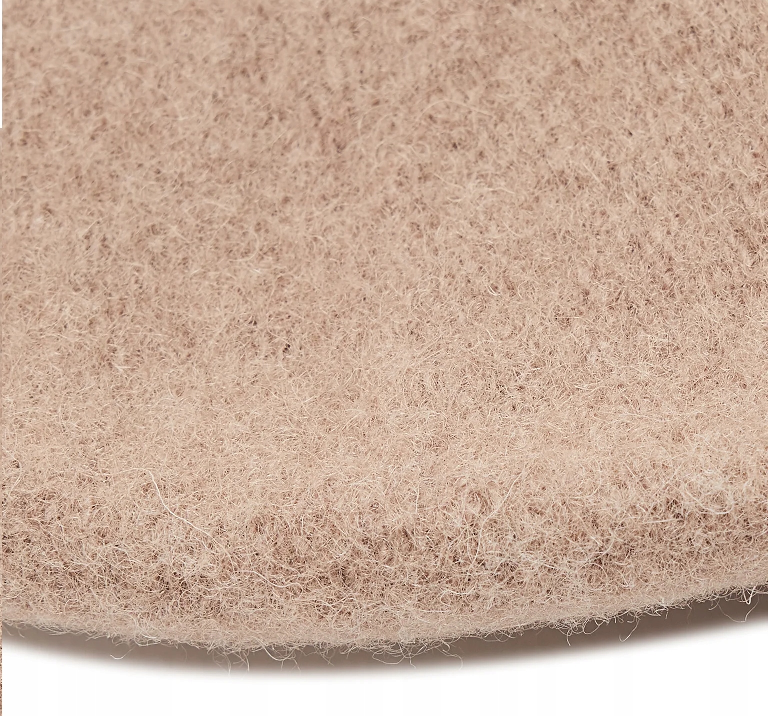 BERET DAMSKI FRANCUSKI WEŁNIANY Z ANTENKĄ BEŻOWY Model 3506-1